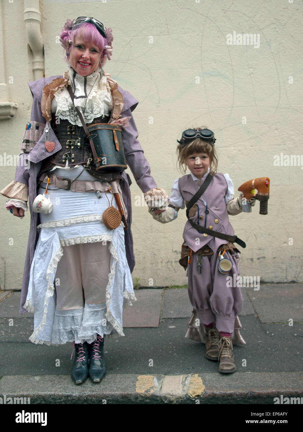 Fun and costumes at the Brighton Children's Parade 2015 Stock Photo Alamy