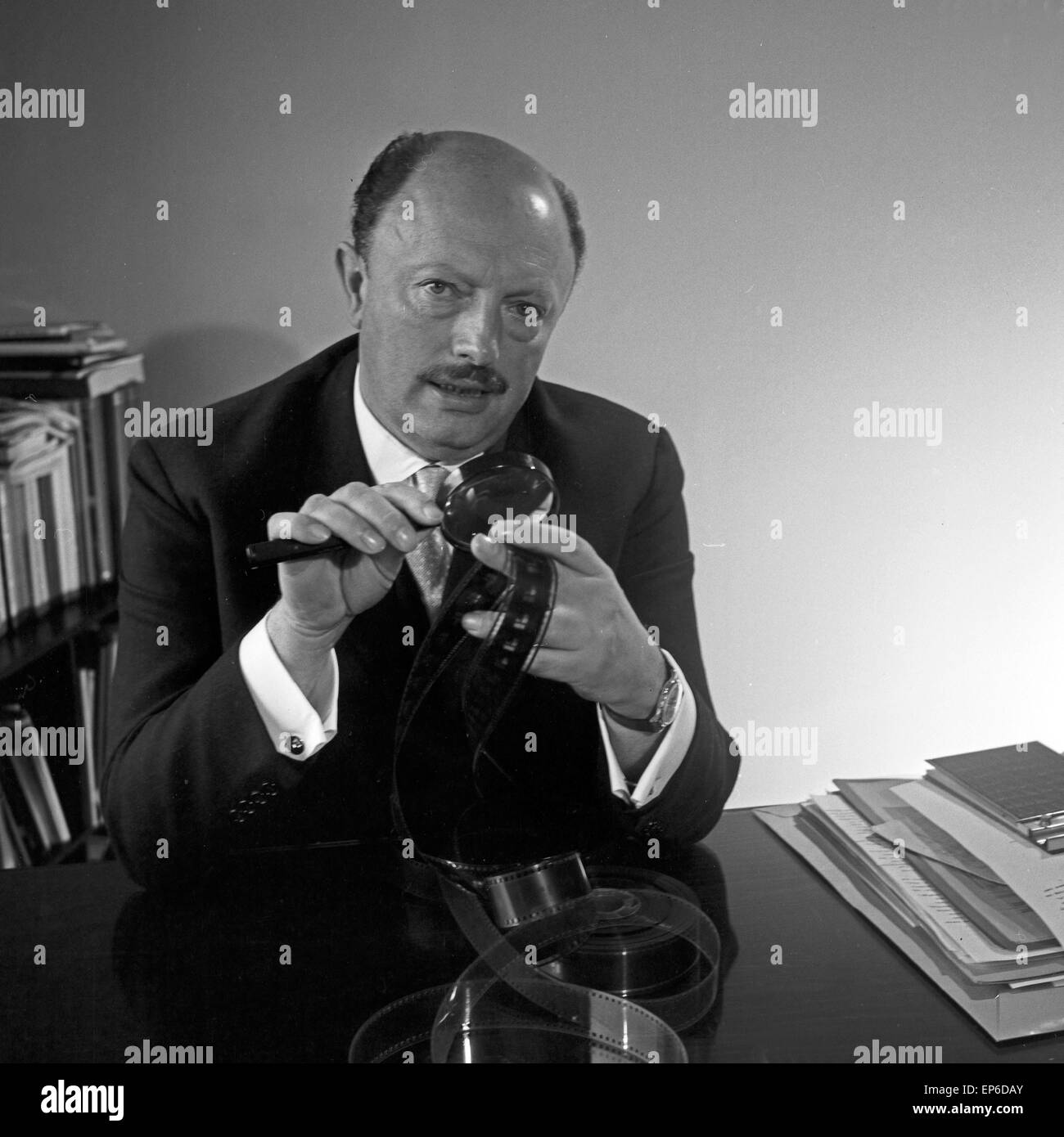 Der deutsch ungarische Filmproduzent Gyula Trebitsch in Hamburg