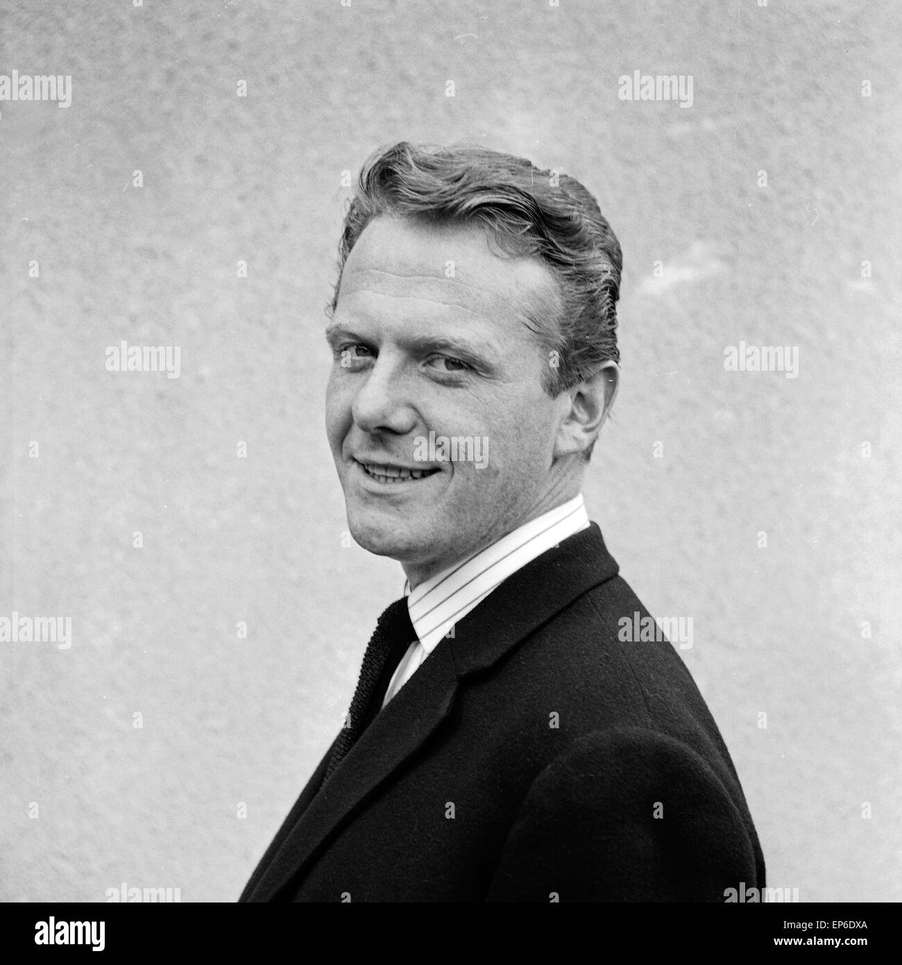 Deutscher Schauspieler Gunnar Möller, Deutschland 1960er Jahre. German actor Gunnar Moeller, Germany 1960s. Stock Photo