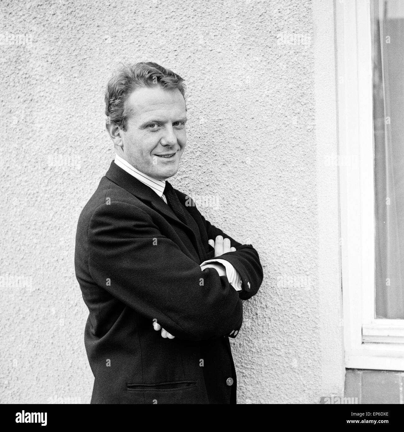 Deutscher Schauspieler Gunnar Möller, Deutschland 1960er Jahre. German actor Gunnar Moeller, Germany 1960s. Stock Photo