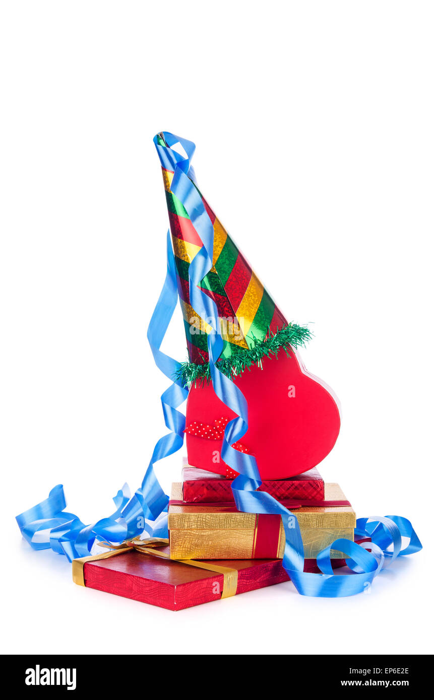 party-items-on-the-white-stock-photo-alamy