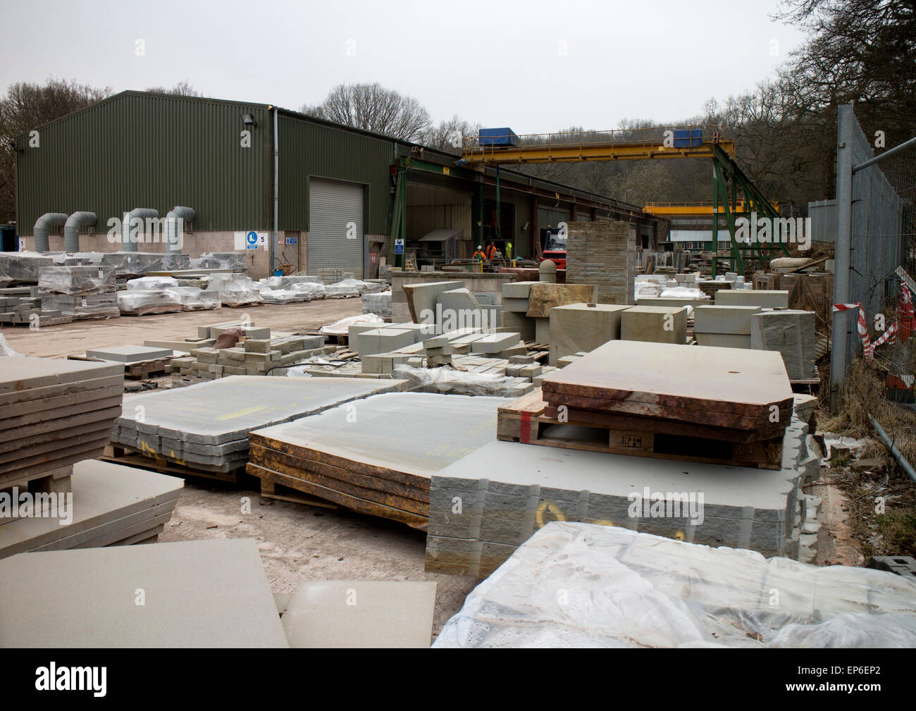 Forest of Dean Stone, Bixslade Works, Parkend, Gloucestershire, UK