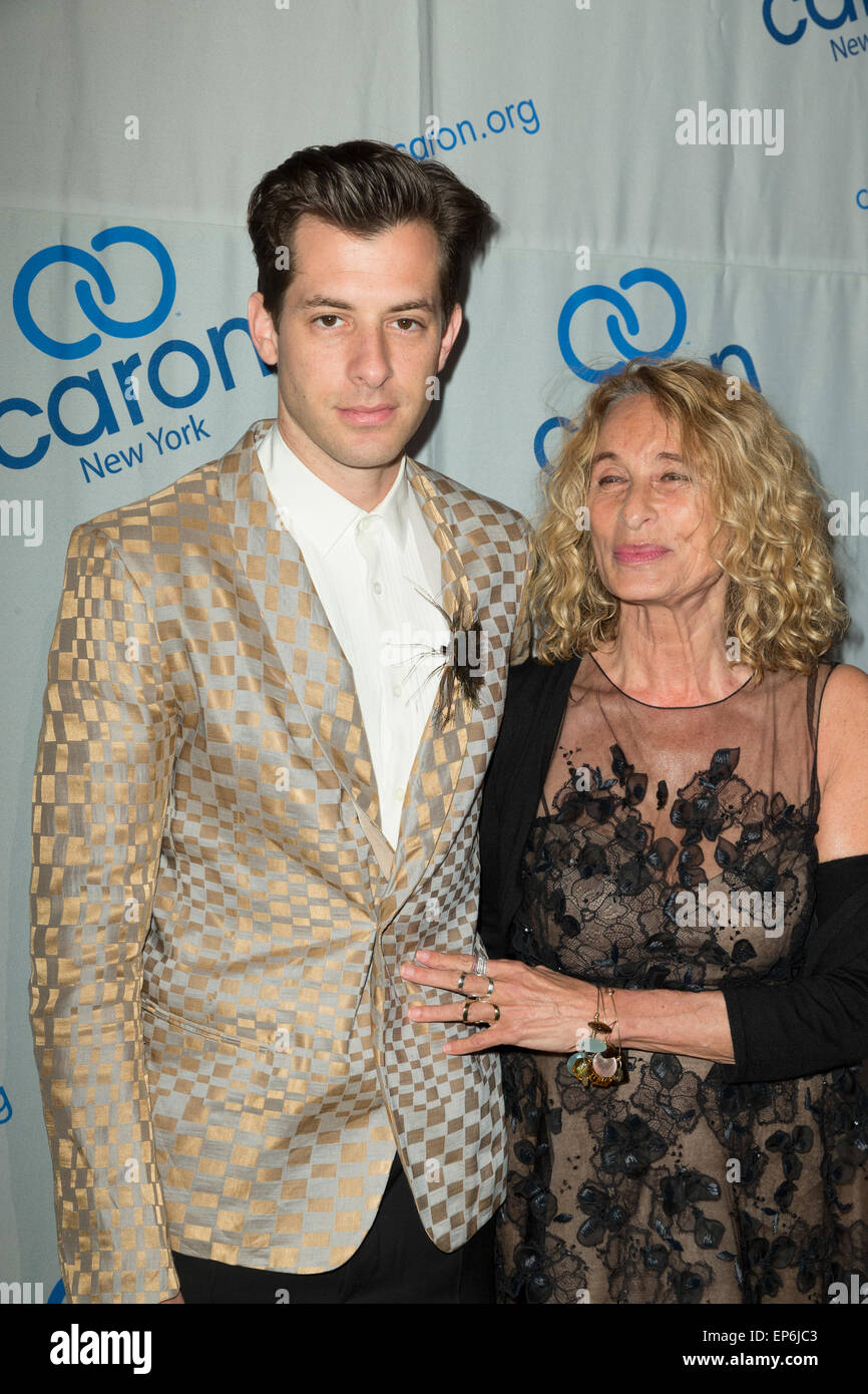 New York, NY - May 13, 2015: Mark Ronson and Ann Dexter-Jones attend ...