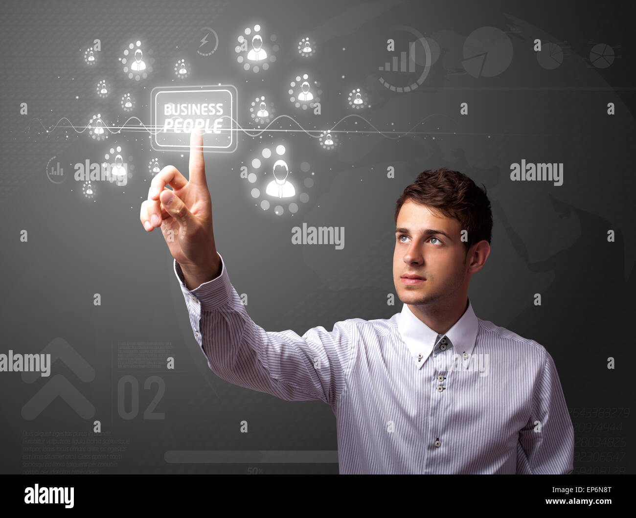 Tech computer screen hi-res stock photography and images - Alamy
