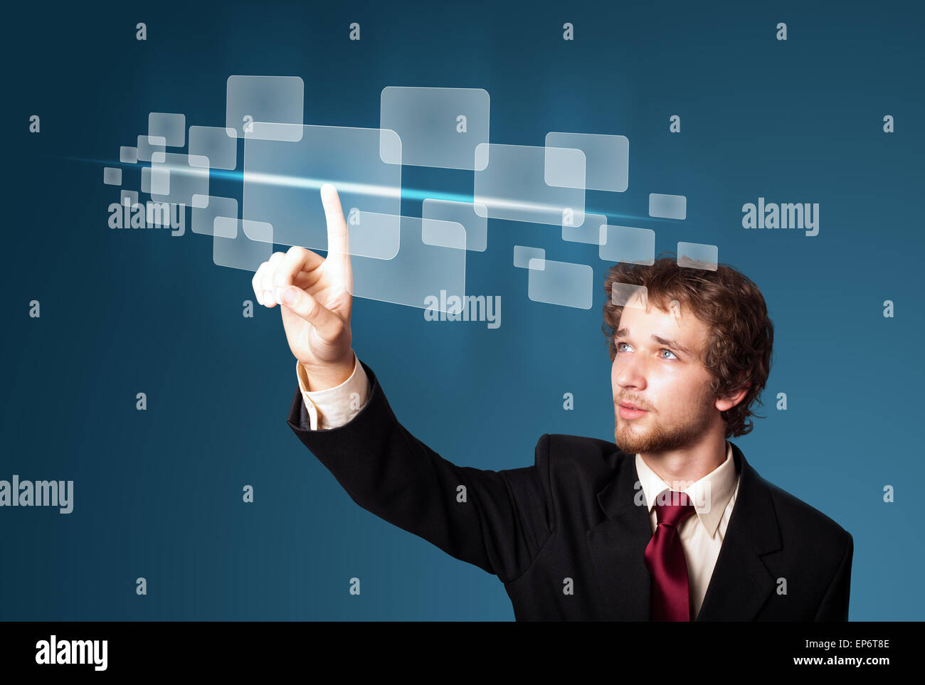 Computer technology concept global hi-res stock photography and images ...