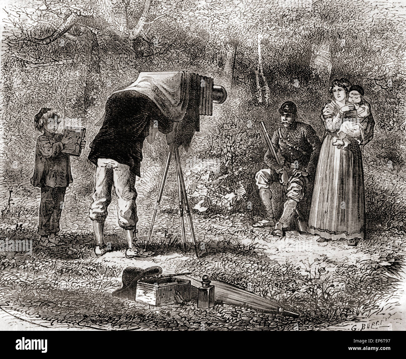 Photography in the 19th century Stock Photo - Alamy
