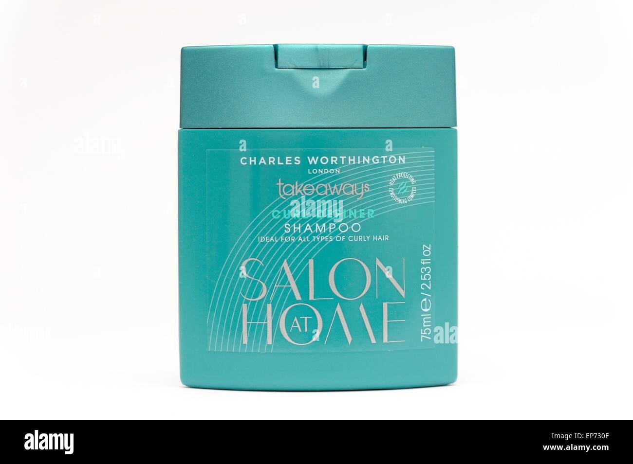 Charles Worthington takeaways shampoo for curly hair Stock Photo