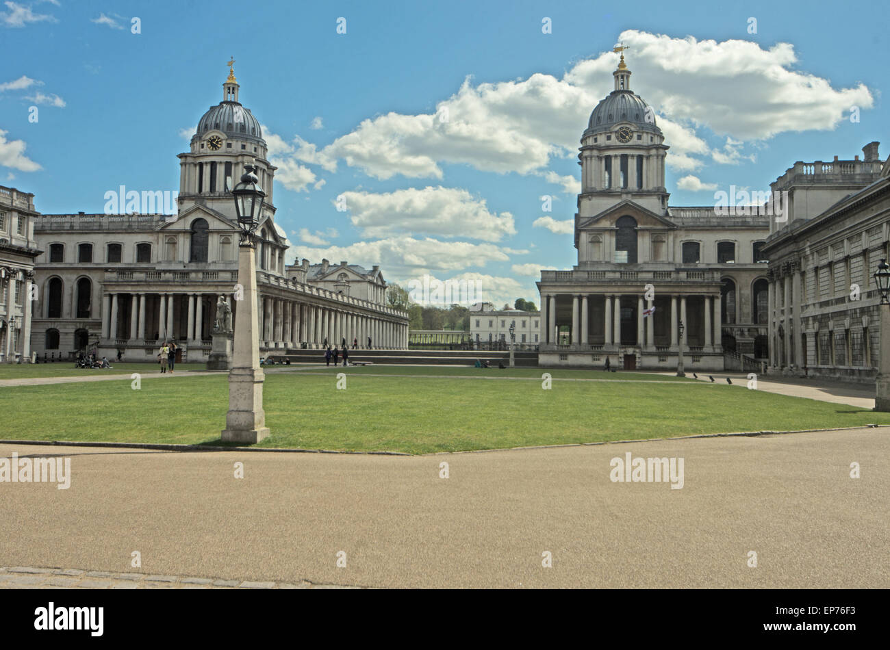 Royal Navy College Greenwich London Stock Photo