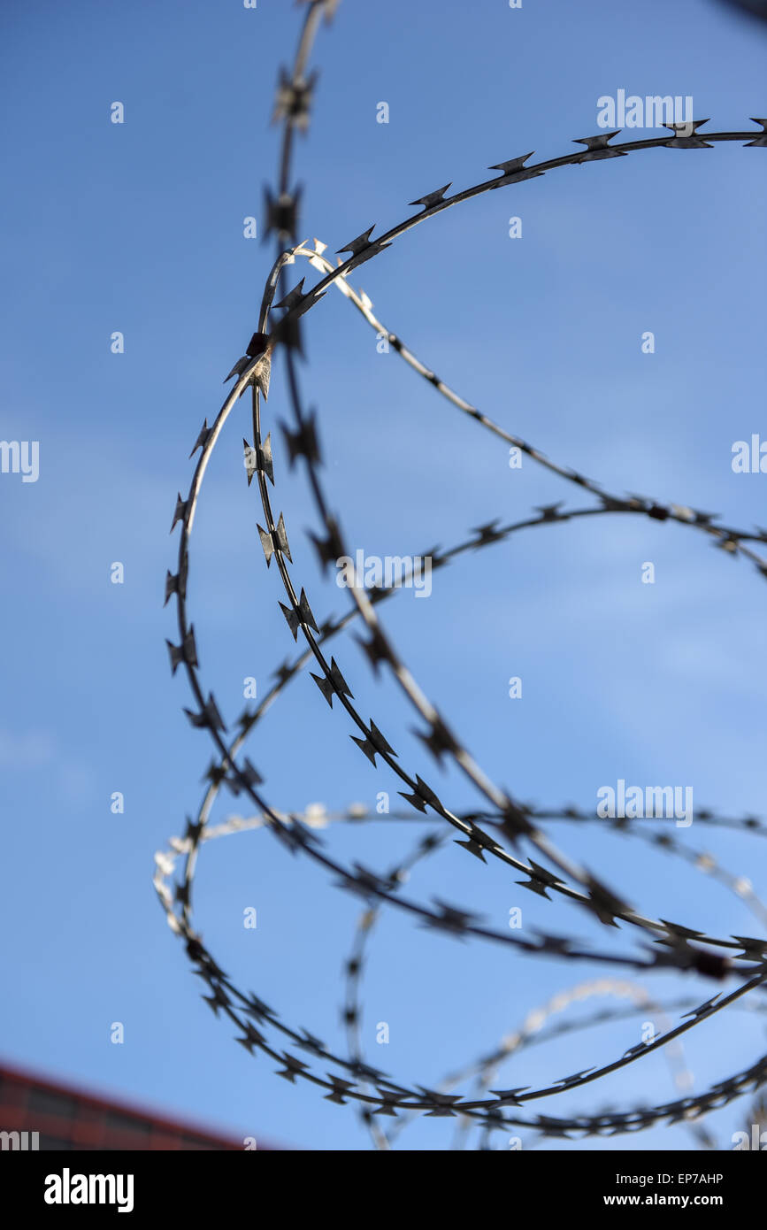 Razor wire injury hires stock photography and images Alamy