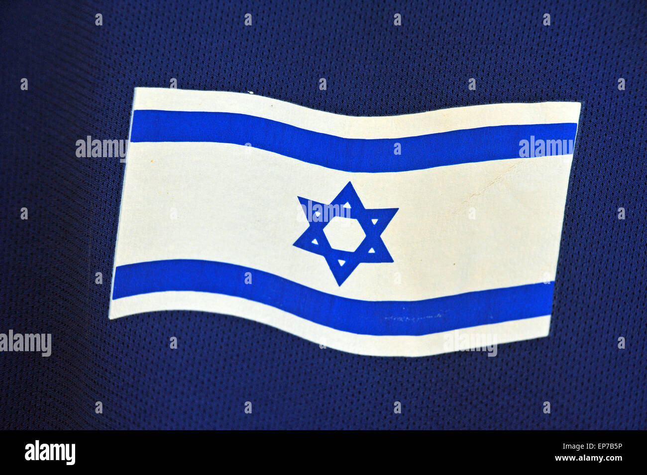 Flag of Israel. Stock Photo