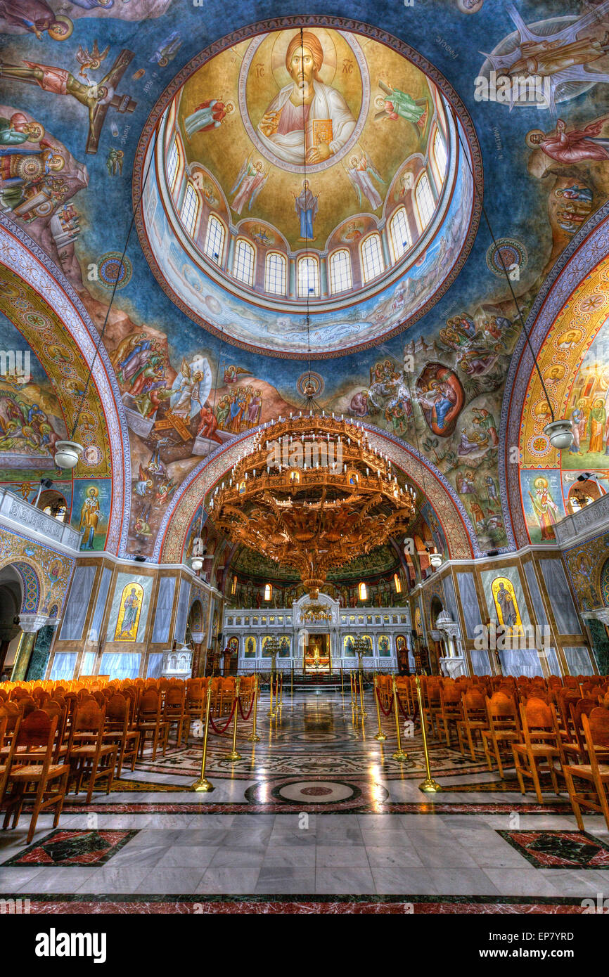 Basilica Saint Andrew of Patras is the largest church in Greece and a