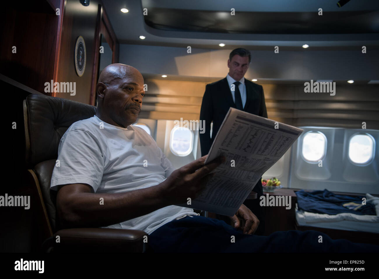 Big Game is a 2014 Finnish action adventure film directed by Jalmari Helander. The film stars Samuel L. Jackson.   This photograph is for editorial use only and is the copyright of the film company and/or the photographer assigned by the film or production company and can only be reproduced by publications in conjunction with the promotion of the above Film. A Mandatory Credit to the film company is required. The Photographer should also be credited when known. Stock Photo