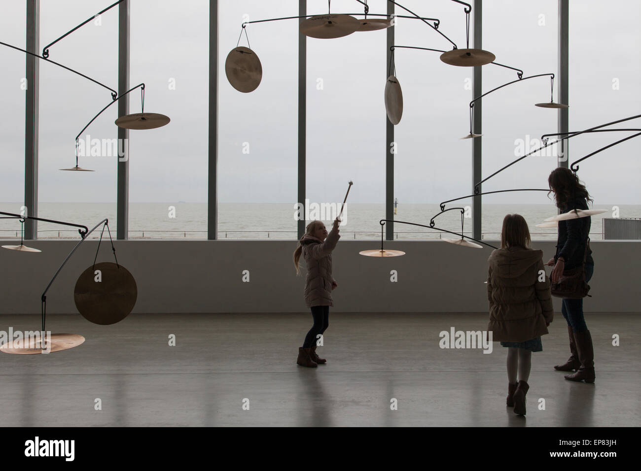 Carlos Amorales art installation at the Turner Contemporary Art Gallery, Margate, Kent, UK Stock Photo