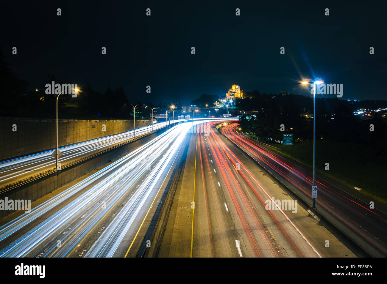 I 5 bridge seattle hi-res stock photography and images - Alamy