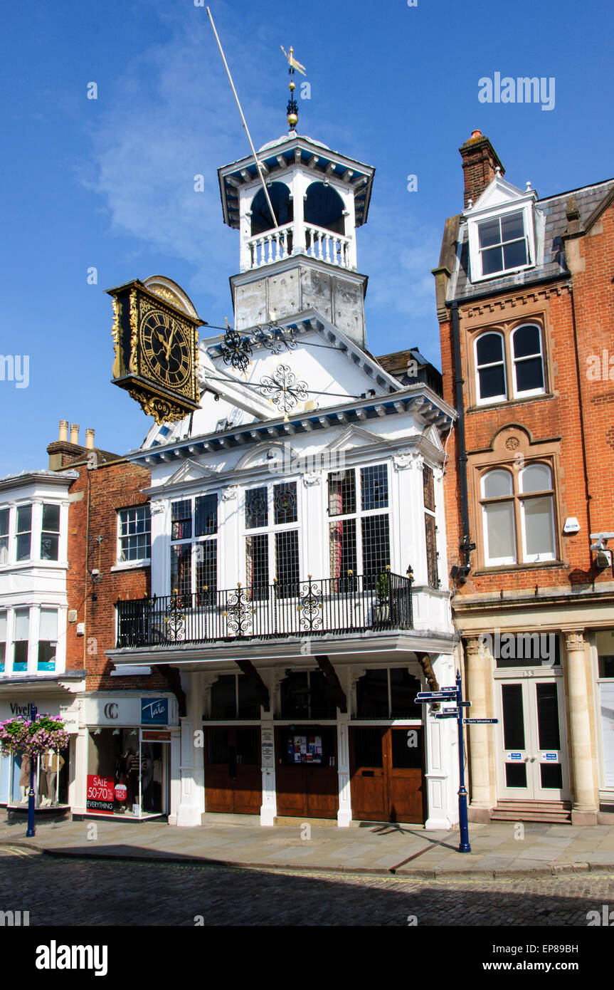 Guildford town clock hires stock photography and images Alamy