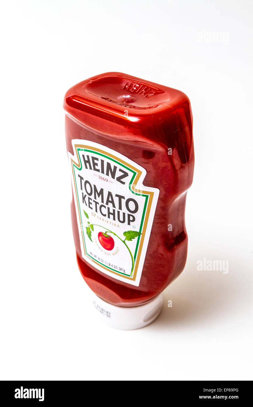 A Squeeze container of Heinz ketchup Stock Photo Alamy