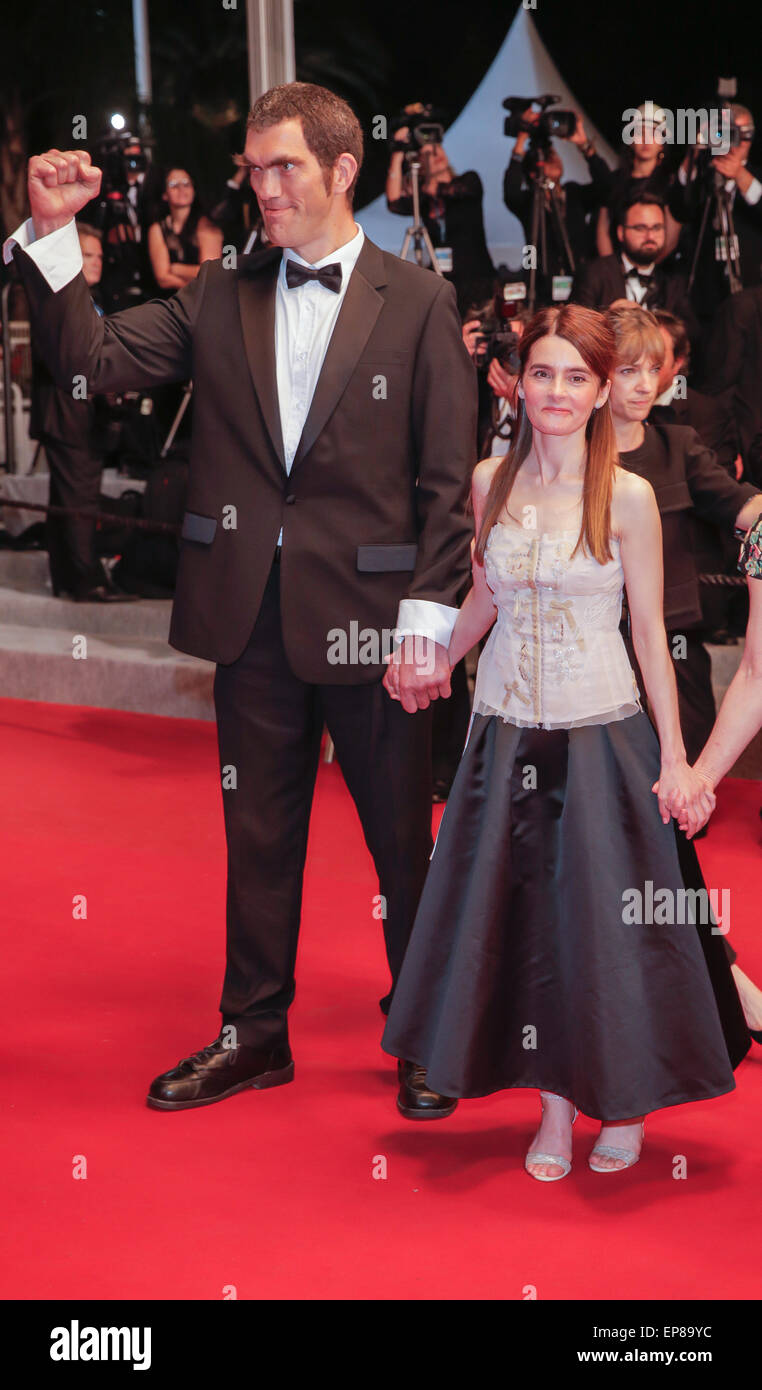 Cannes France 14th May 15 Guillaume Delaunay Shirley Henderson Actors Tale Of Tales Premiere 68 Th Cannes Film Festival Cannes France Dit Credit Allstar Picture Library Alamy Live News Stock Photo Alamy