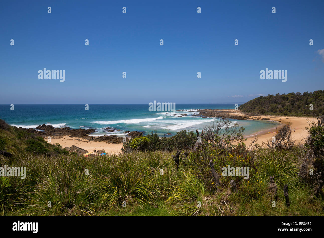 Bay, New South Wales coastline, Australia Stock Photo