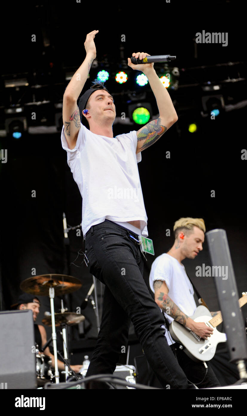 The Band Young Guns At The 15 Monster Energy Carolina Rebellion Stock Photo Alamy