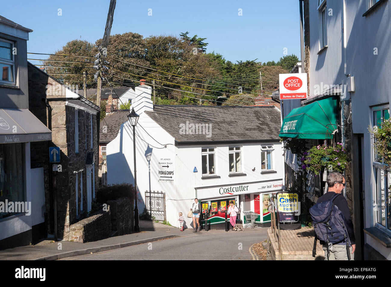 In the centre of St Agnes village, Cornwall, England. © Paul Quayle