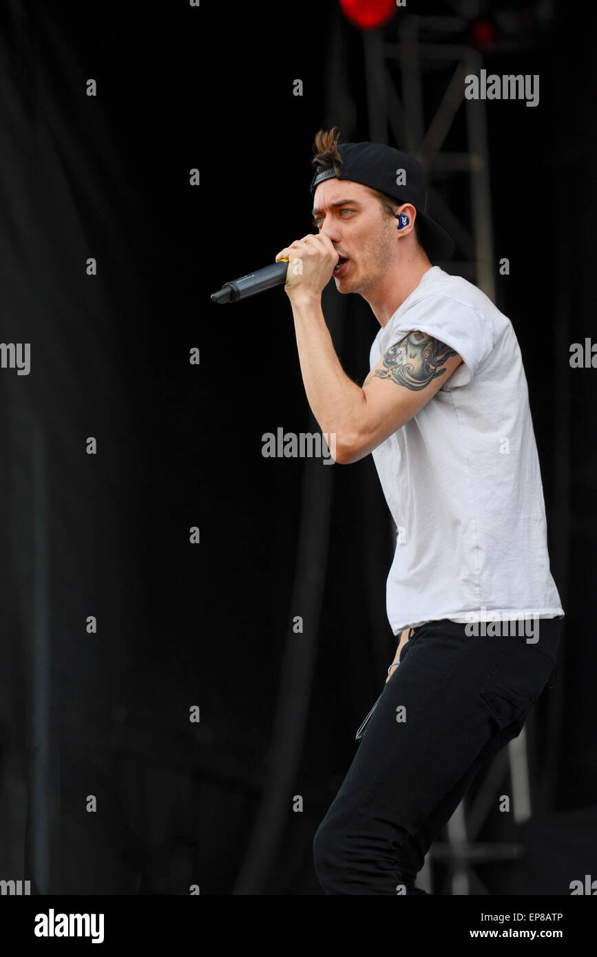 The Band Young Guns At The 15 Monster Energy Carolina Rebellion Stock Photo Alamy