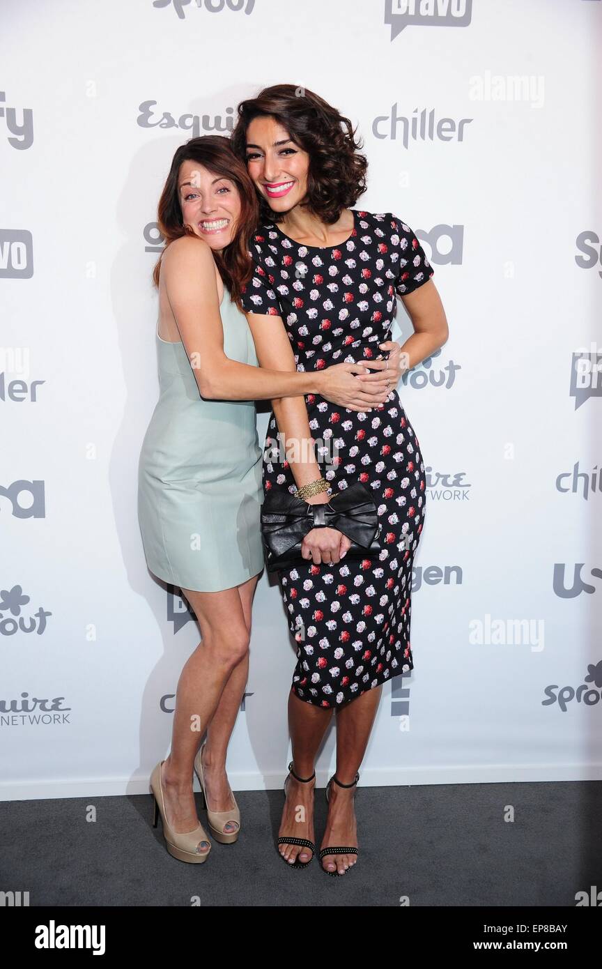 New York, NY, USA. 14th May, 2015. Alanna Ubach, Necar Zadegan at