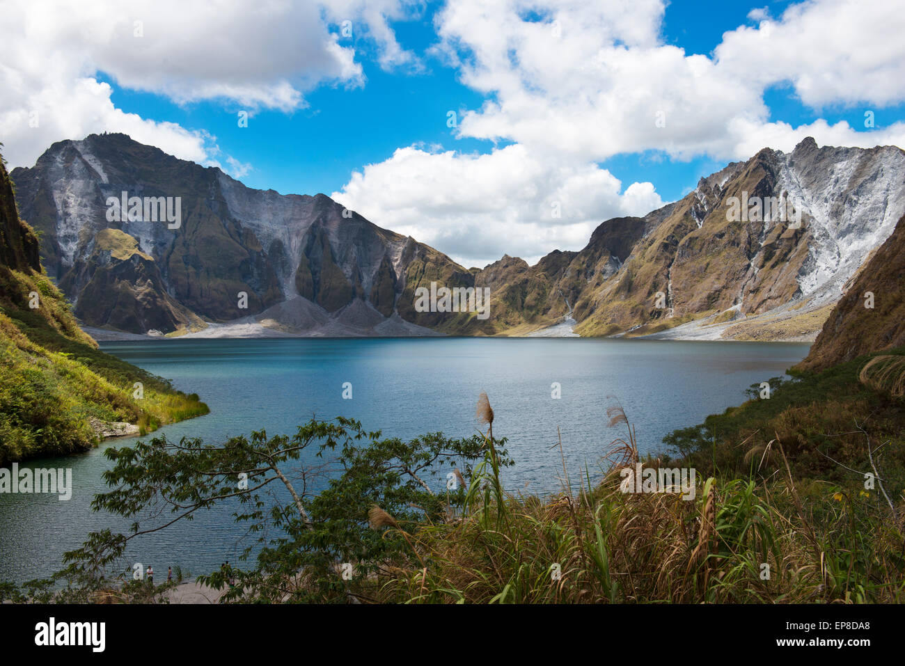 Crater lake Pinatubo. Stock Photo