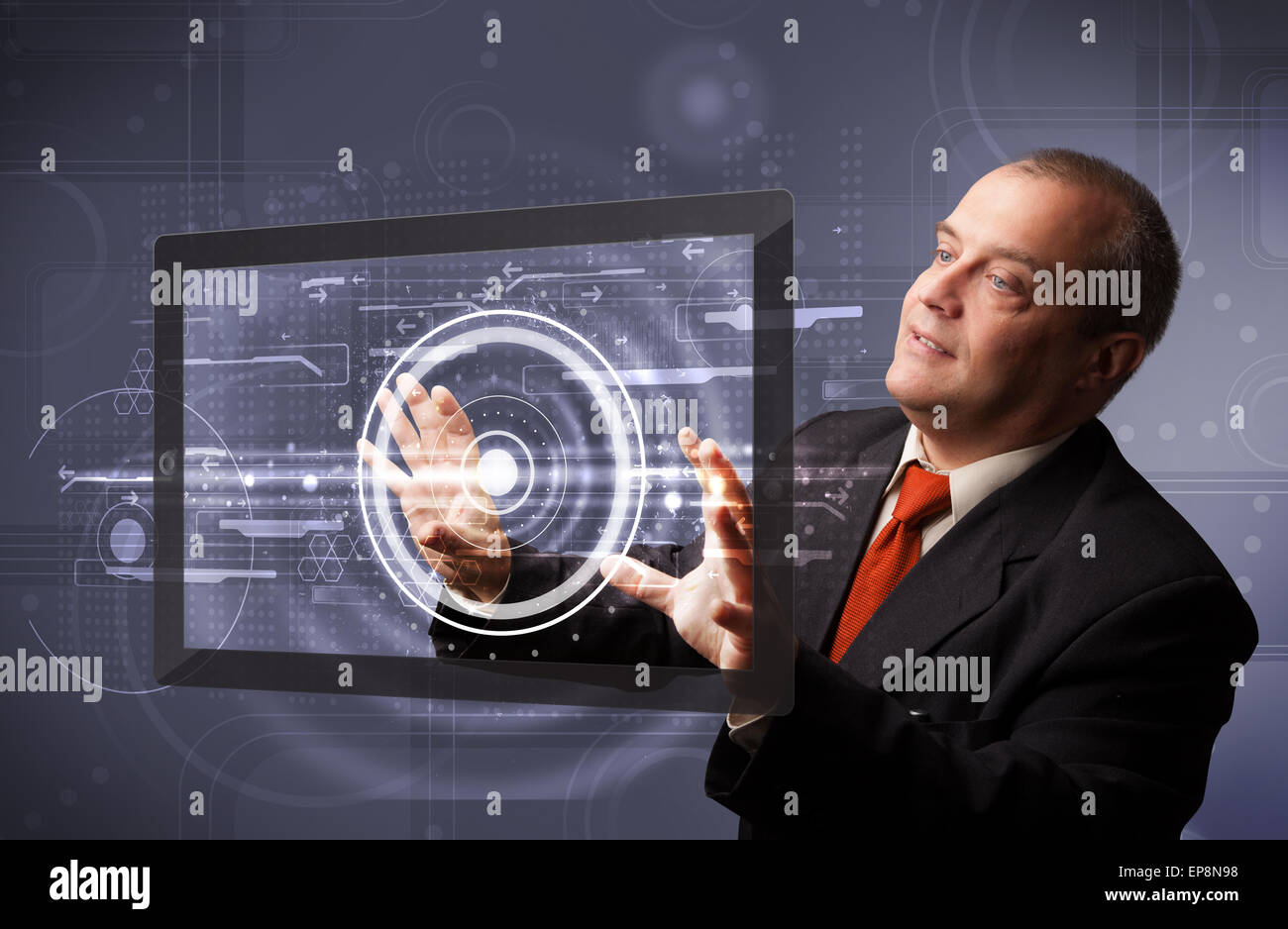 businessman-touching-modern-technology-tablet-stock-photo-alamy