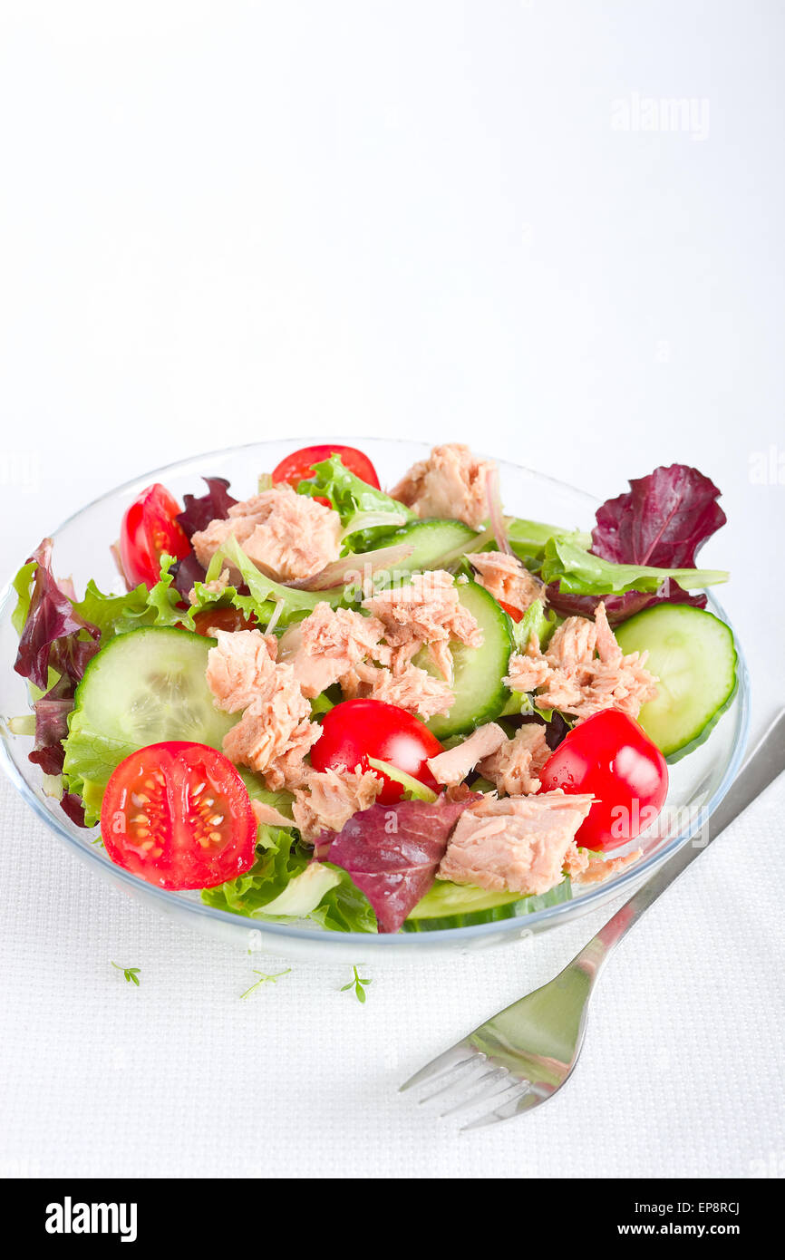 Tuna fish salad Stock Photo Alamy