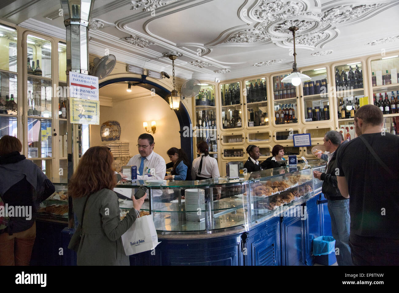 Pasteis De Belem Shop Specializing in Pasteis de Nata (Custard Tarts