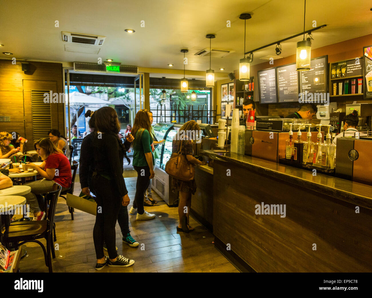 Starbucks Cafe Inside Hi Res Stock Photography And Images Alamy