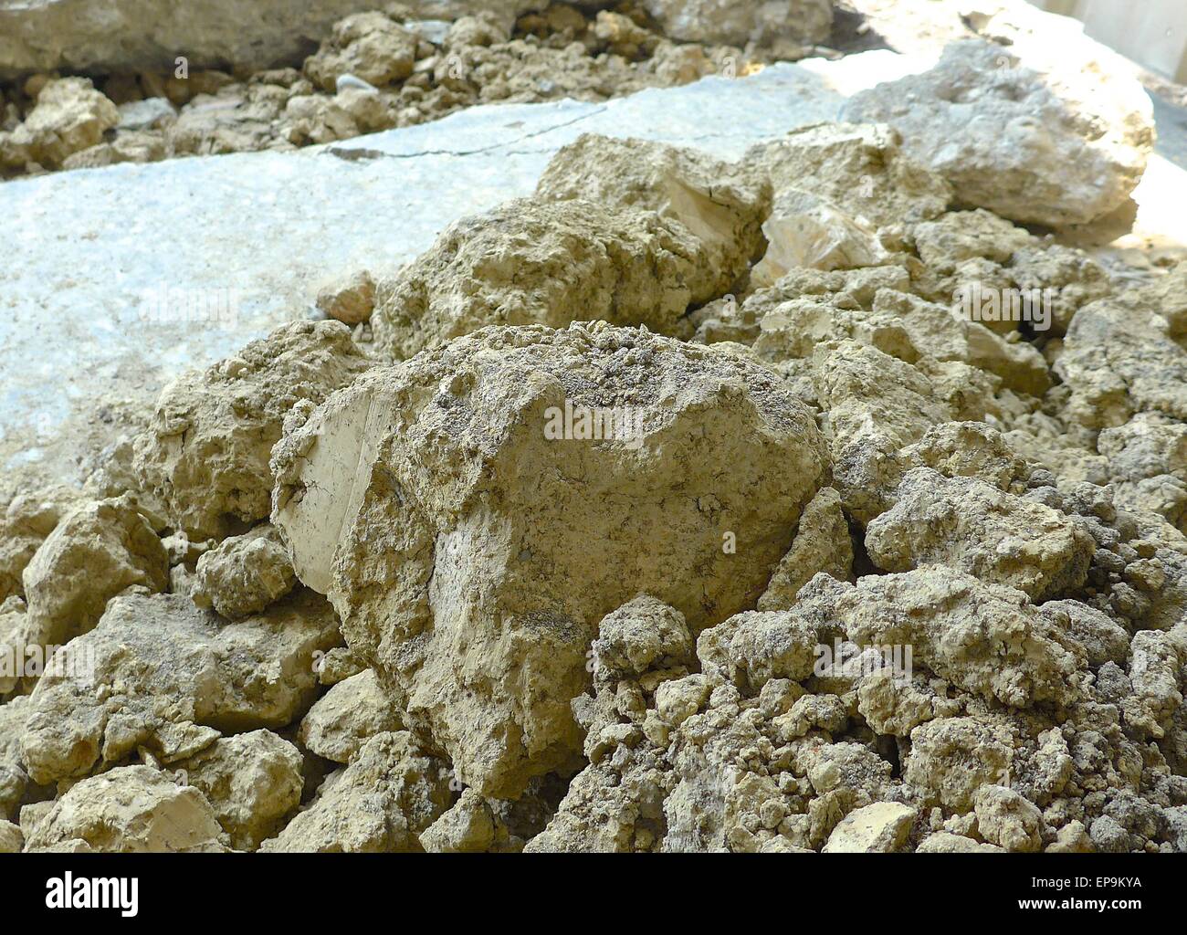 Dust at construction site Stock Photo Alamy