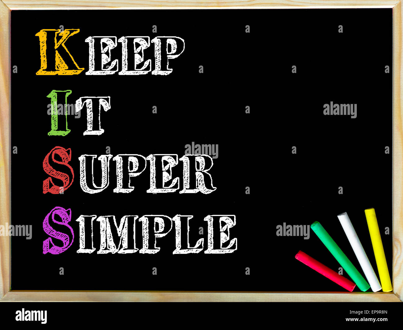 Acronym Kiss Keep Super Simple High Resolution Stock Photography And Images Alamy