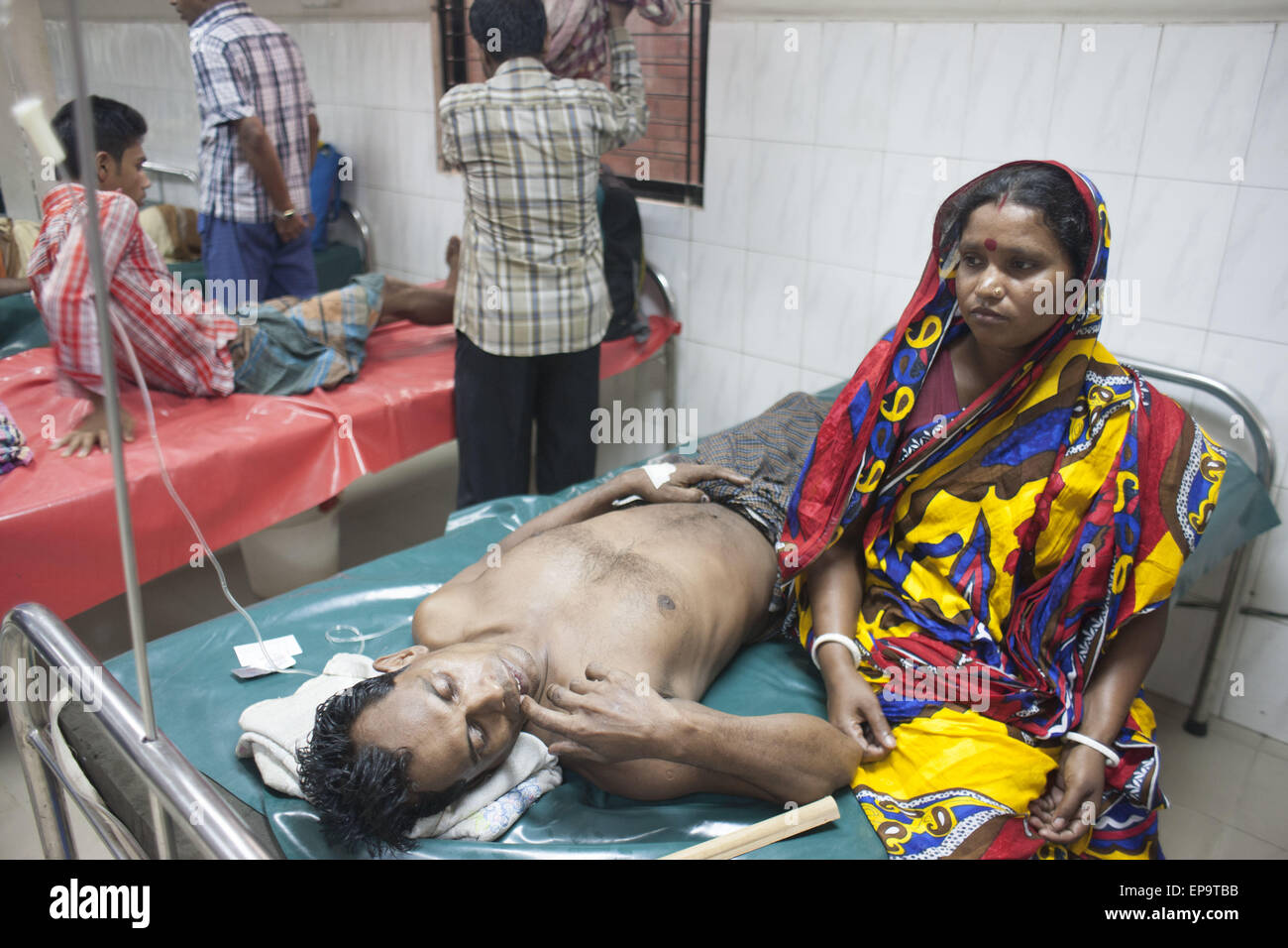 Dhaka, Bangladesh. 15th May, 2015. Bangladeshi diarrhea patients
