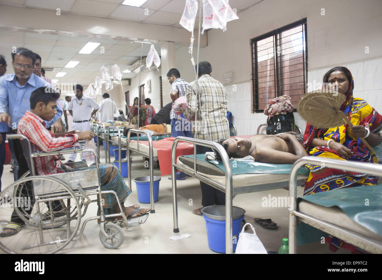 Dhaka, Bangladesh. 15th May, 2015. Bangladeshi diarrhea patients