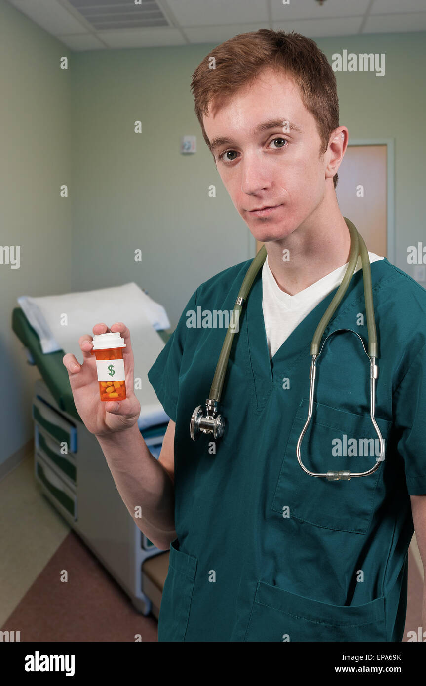 High Cost of Healthcare Stock Photo