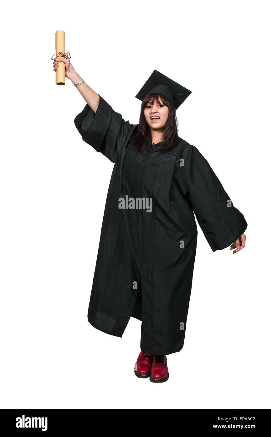 Mexican american woman college Cut Out Stock Images & Pictures - Alamy