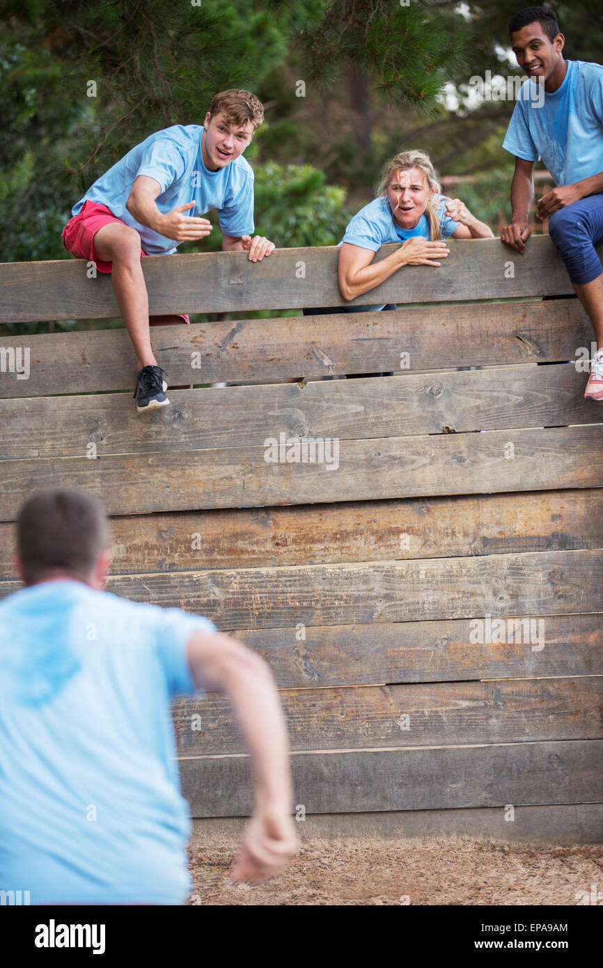 Man cheering group hi-res stock photography and images - Alamy