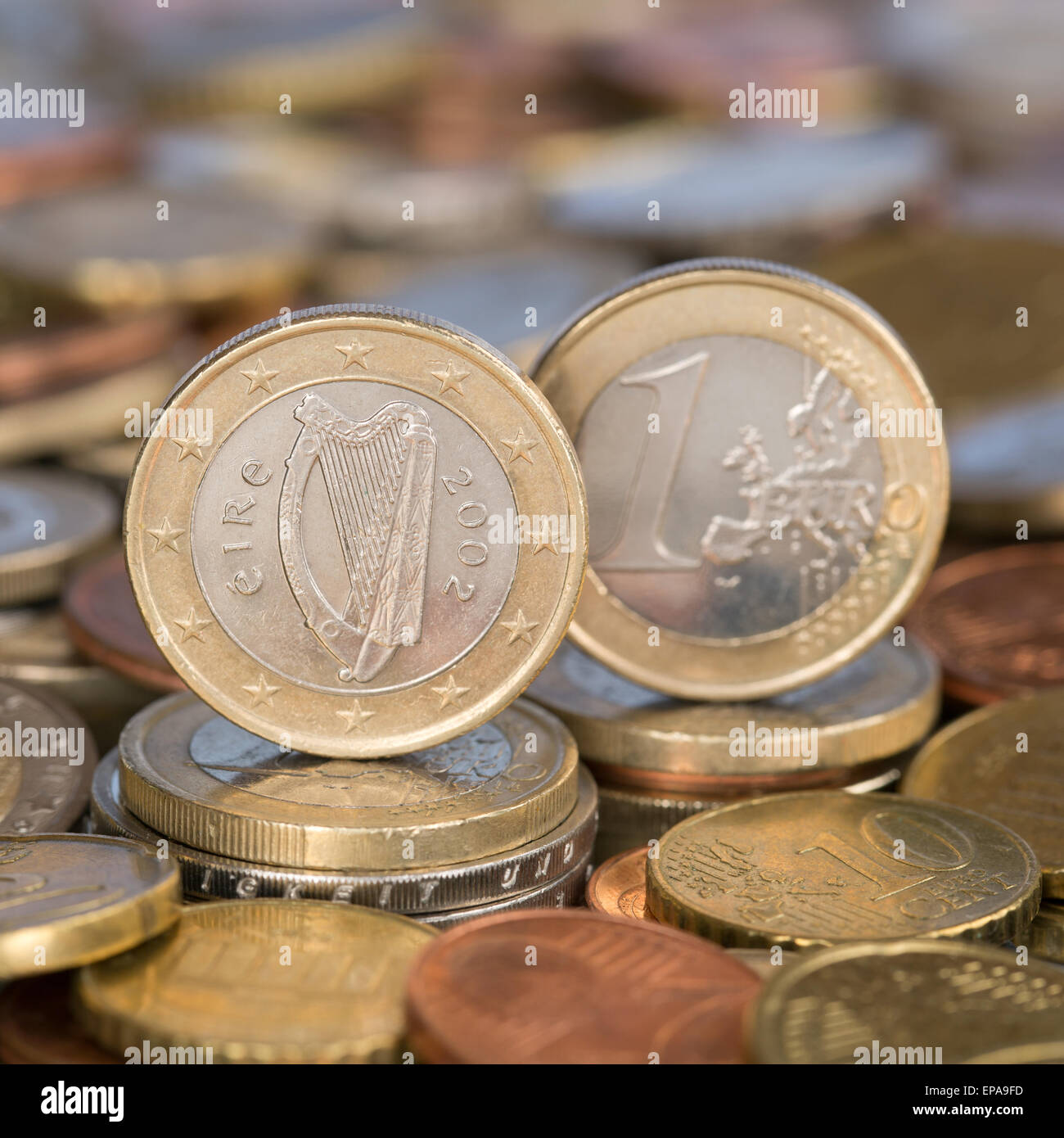 1-euro-m-nze-aus-irland-stock-photo-alamy