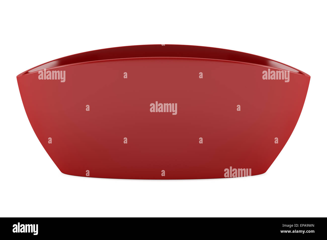 red ceramic vase isolated on white background Stock Photo - Alamy