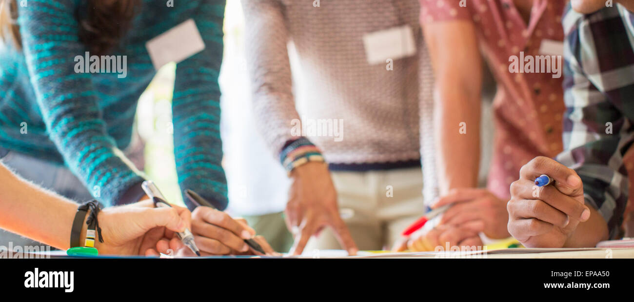 creative business people brainstorming meeting Stock Photo - Alamy