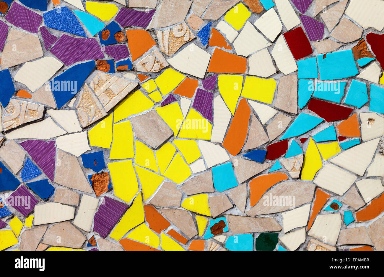 Abstract colorful mosaic texture as background Stock Photo - Alamy