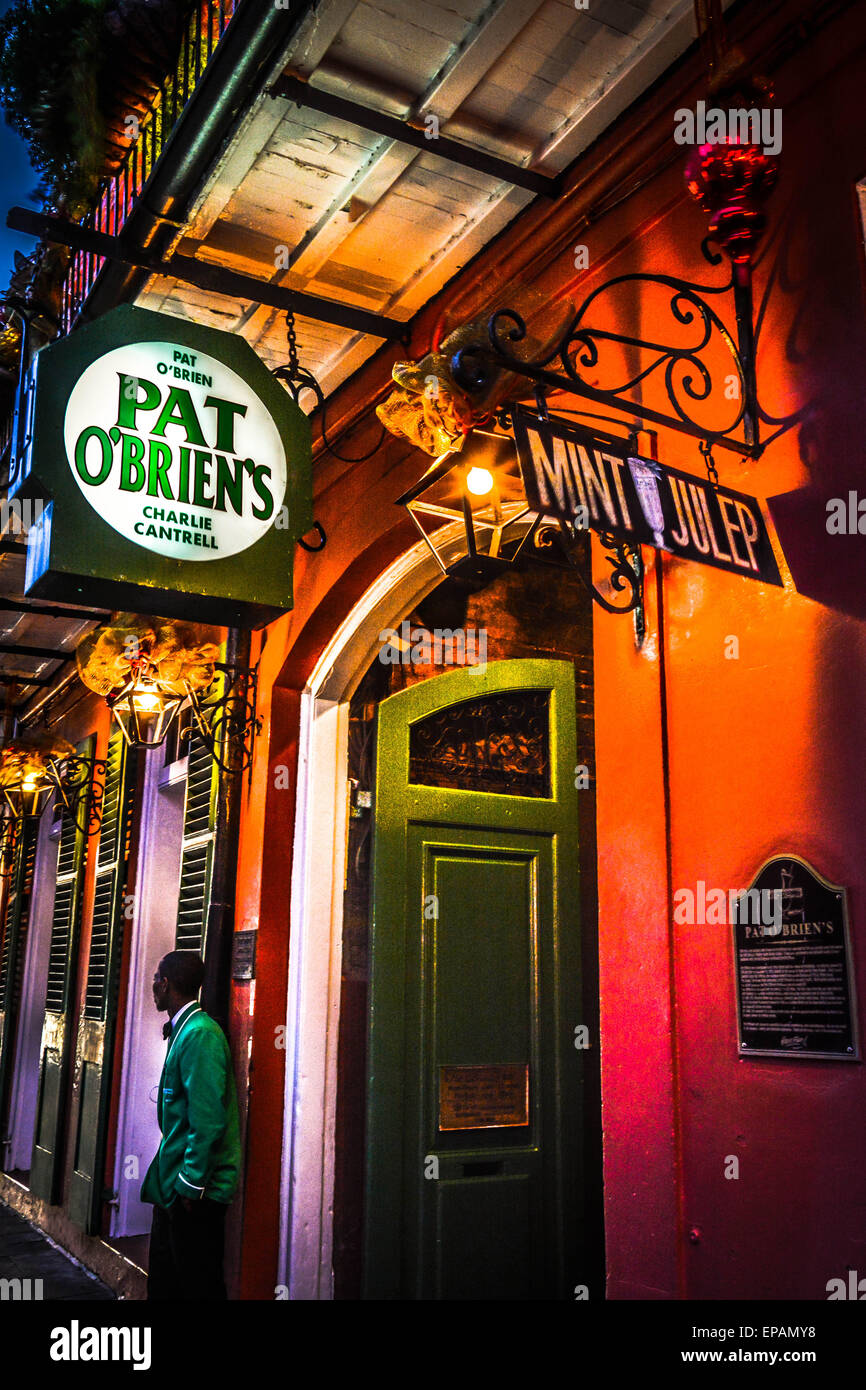 PAT O'BRIEN'S ORLANDO, FLORIDA HAVE FUN ! DRINK GLASS