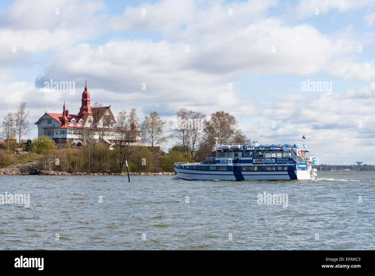 Helsinki and Baltic Sea Stock Photo