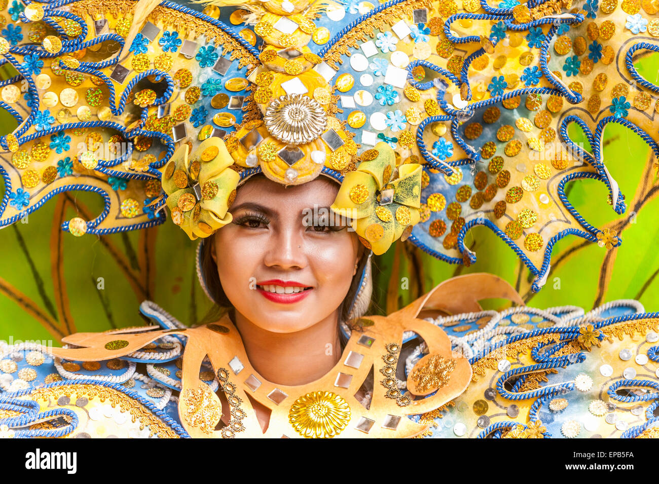 London, UK. 15 May 2015. A woman in traditional dress at the inaugural ...