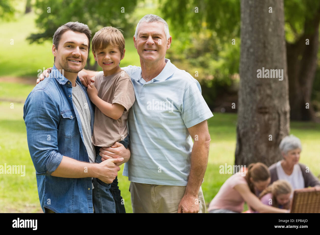 дед отец сын