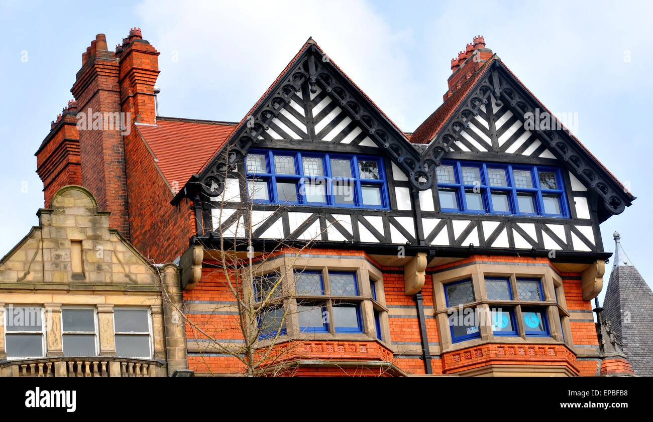 Old architecture in Nottingham, England Stock Photo Alamy