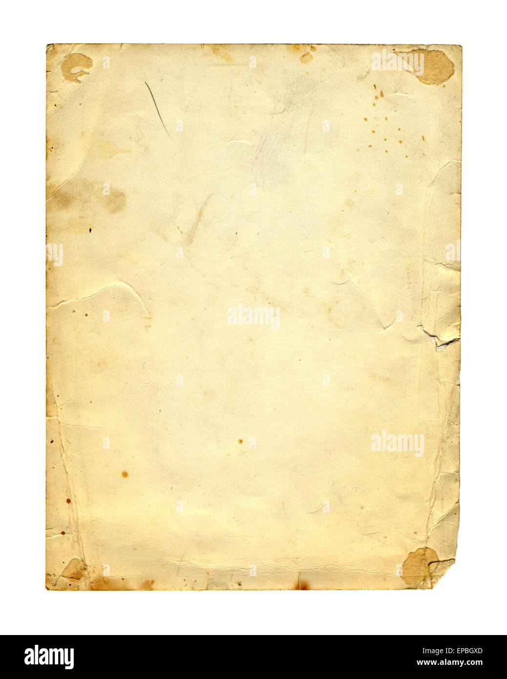 Old photo paper texture isolated on white background Stock Photo - Alamy