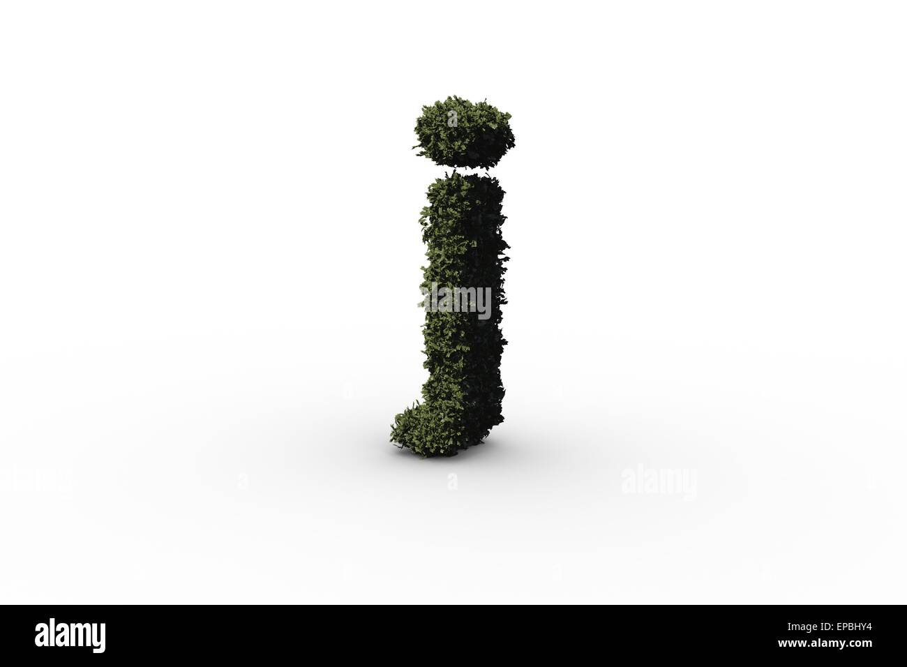 Lower case letter j made of leaves Stock Photo Alamy