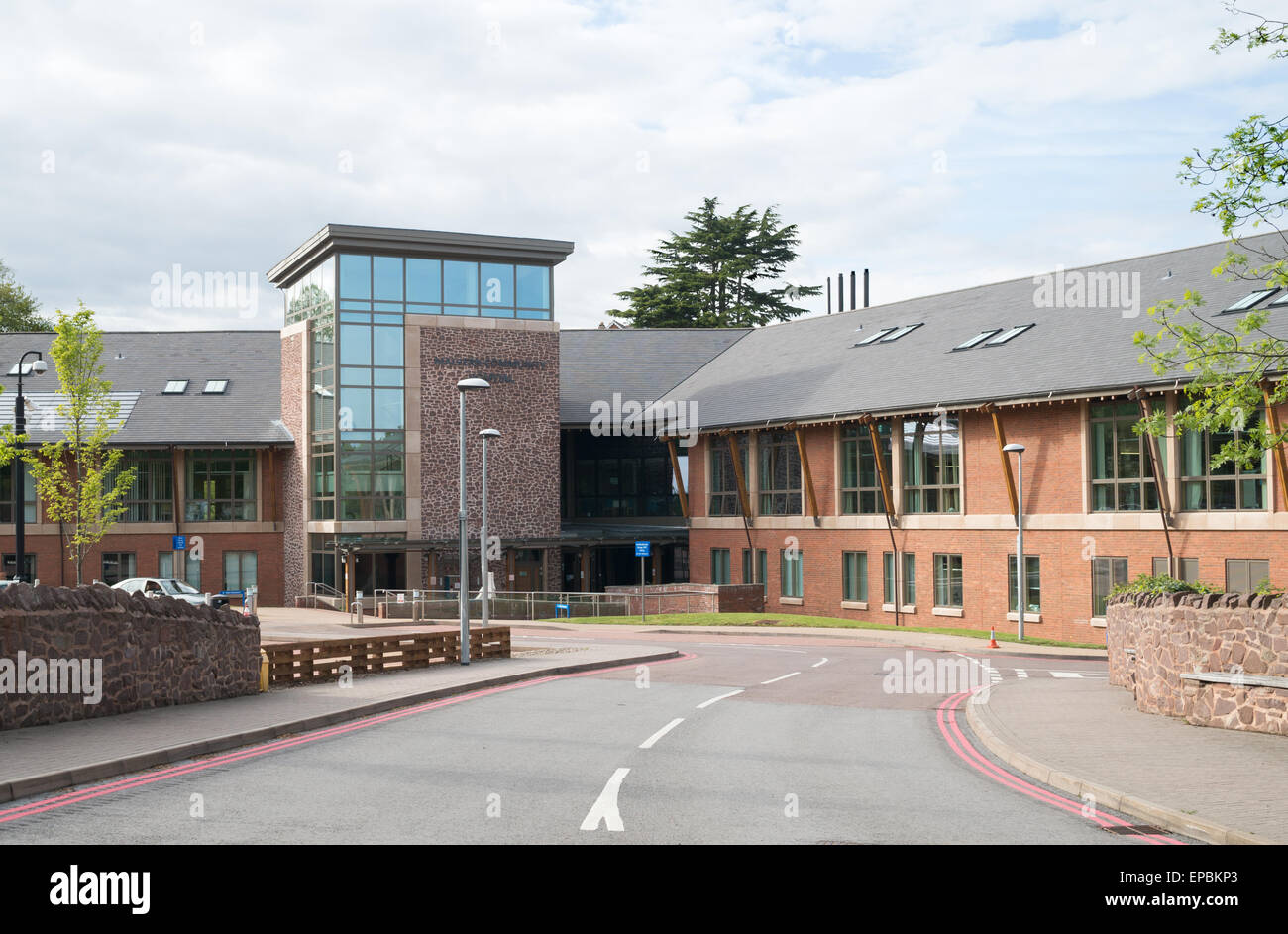 Community Hospital Uk Exterior Stock Photos Community Hospital